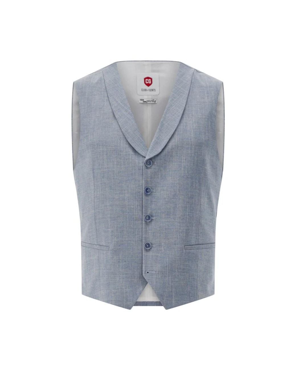CLUB of GENTS Blue Waistcoats for men