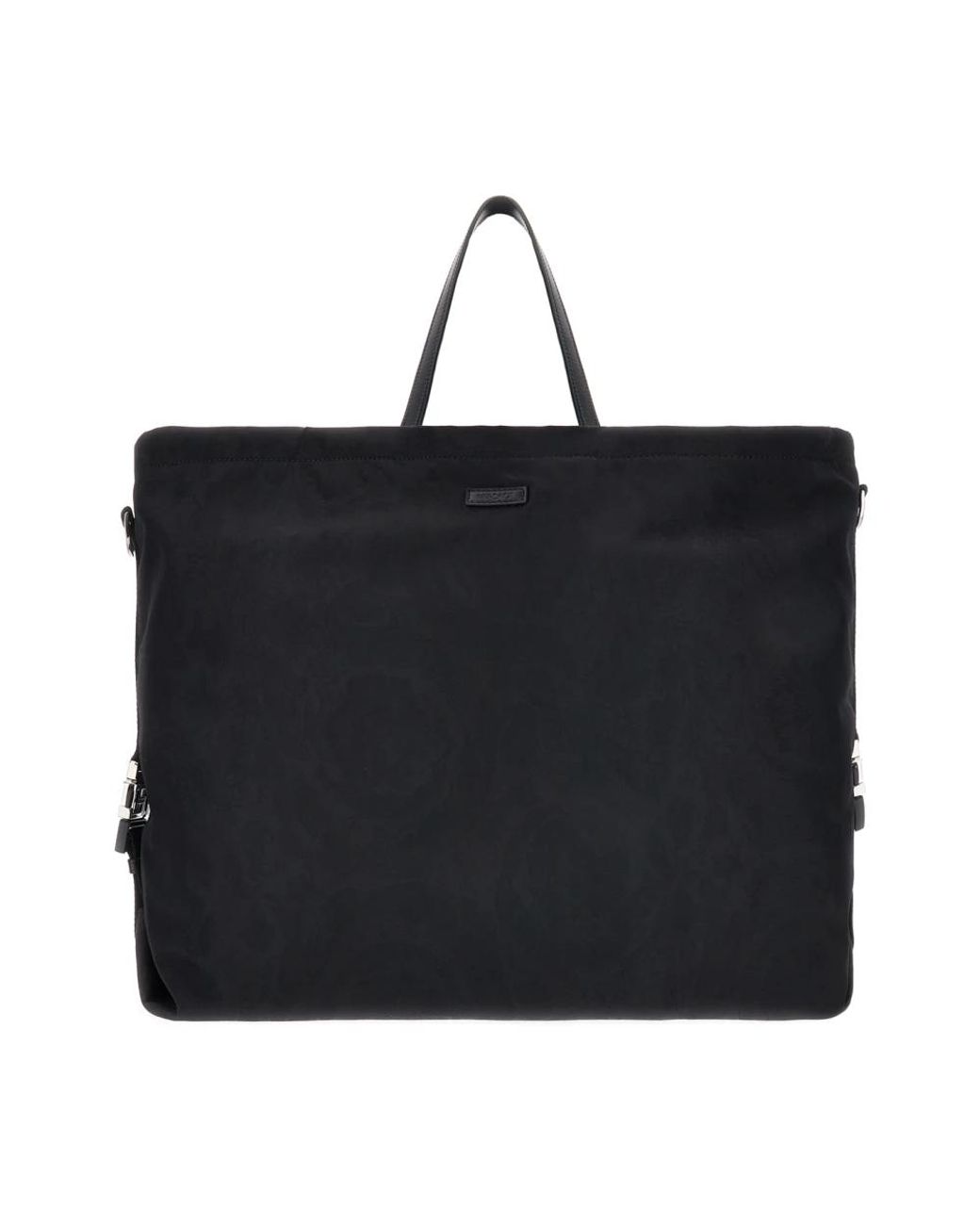 Versace Black Shopping Bags for men