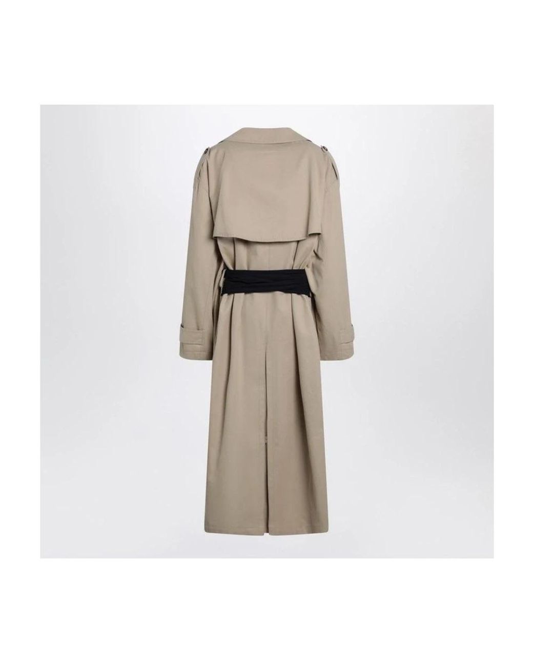 MM6 by Maison Margiela Natural Trench Coats