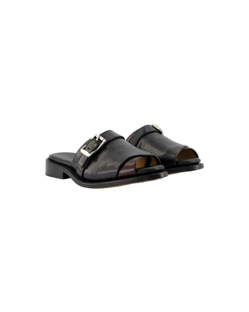 Our Legacy Black Sliders