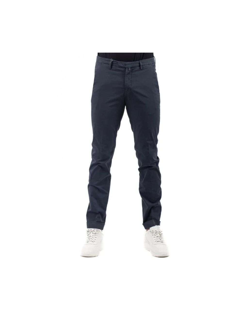 BRIGLIA Blue Chinos for men