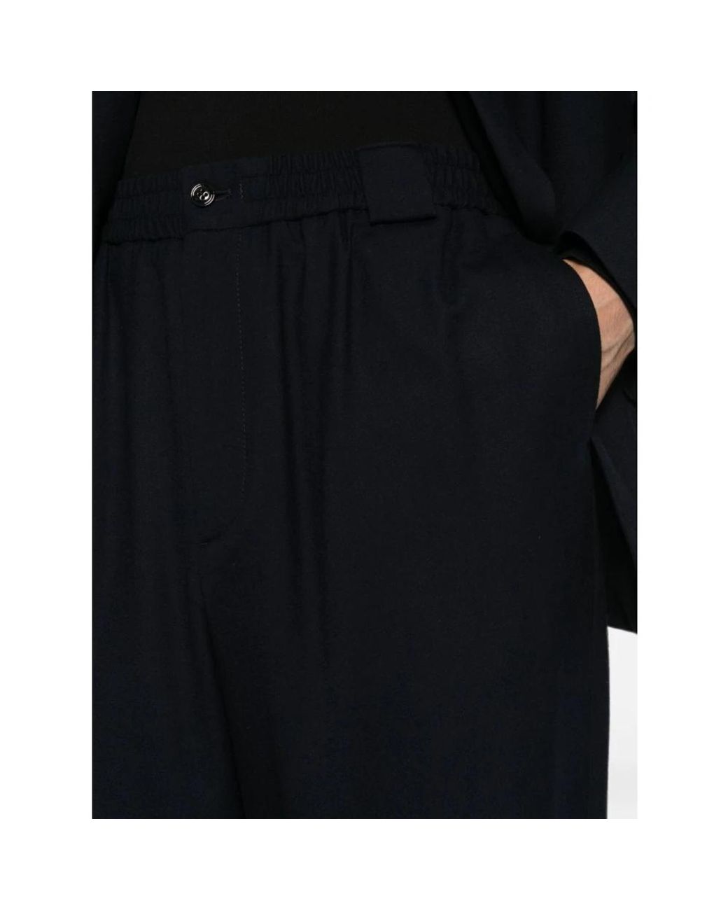 Giorgio Armani Black Double Breasted Suits for men