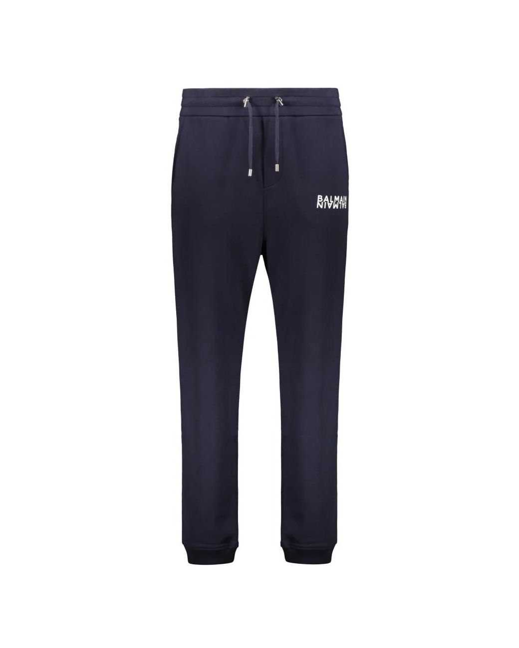 Balmain Broeken ,Blauw ,Katoen Track Pants Van Katoen in het Blue voor heren