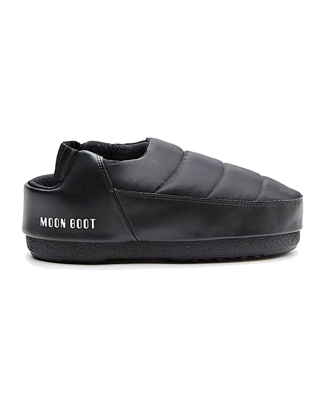 Moon Boot Black Clogs