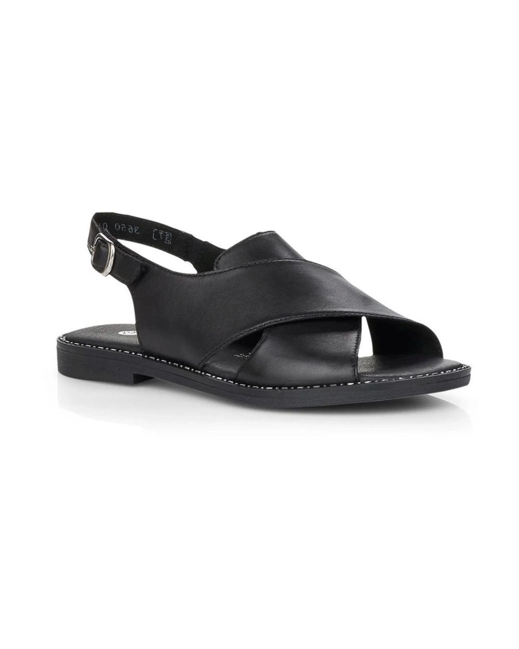 Flat Sandals di Remonte in Black