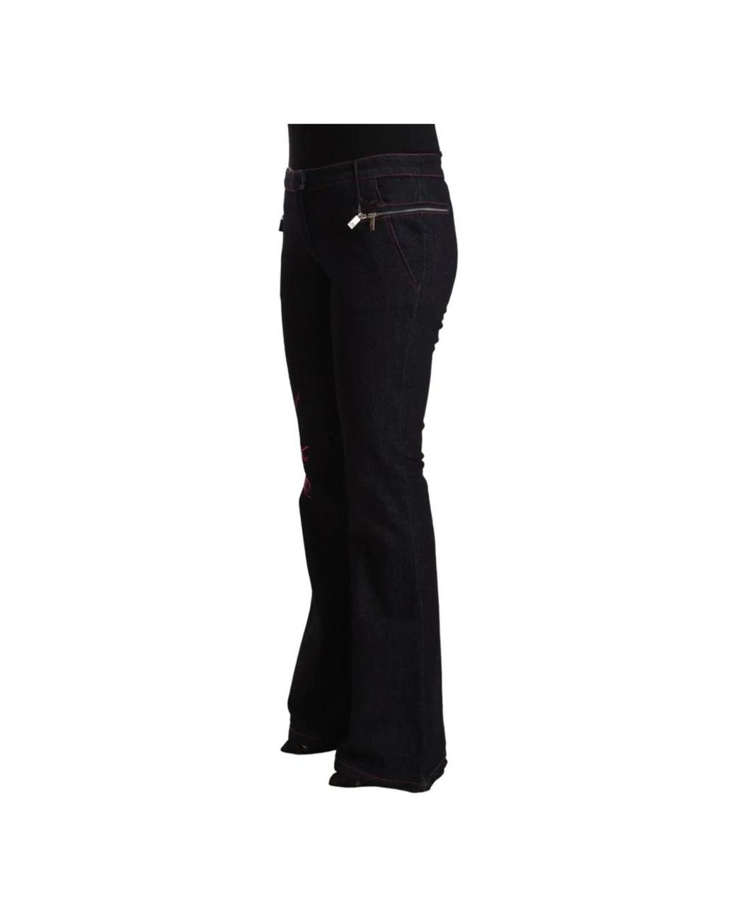 Flared Jeans Exte en coloris Black