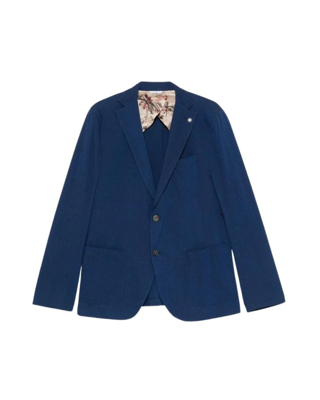 Manuel Ritz Blue Blazers for men