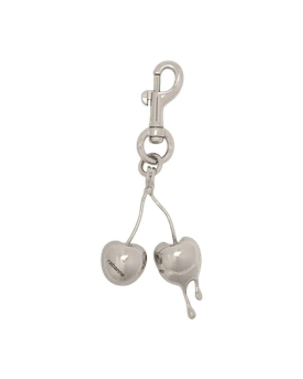 Rabanne Metallic Keyrings