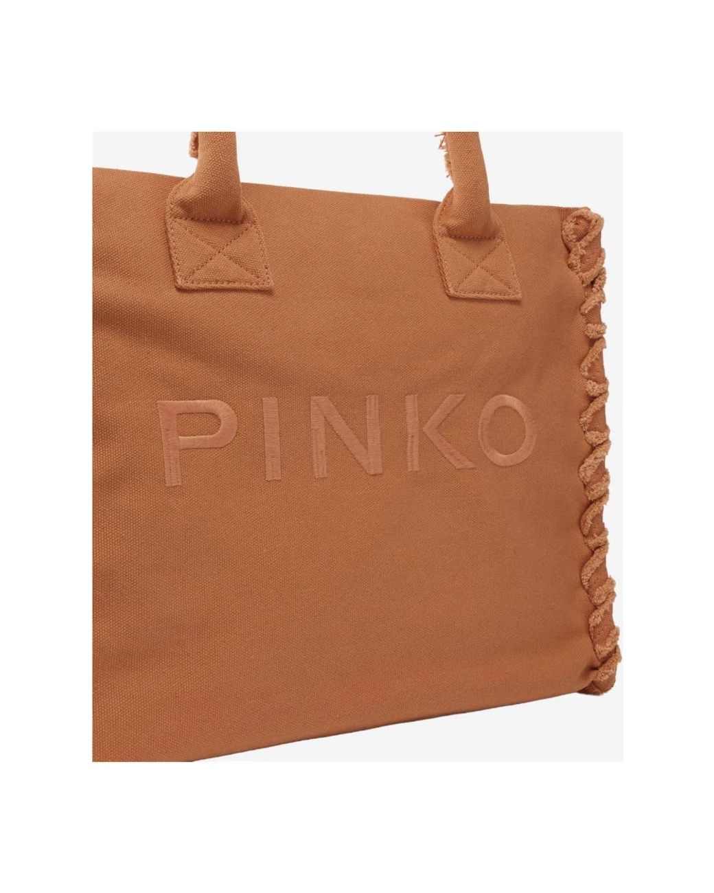 Pinko Brown Tote Bags