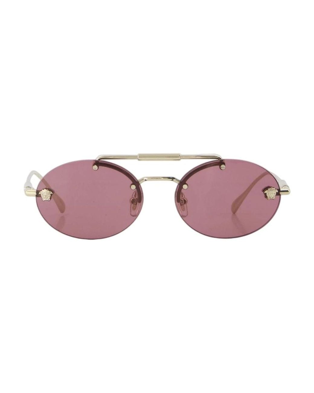 Sunglasses di Versace in Purple