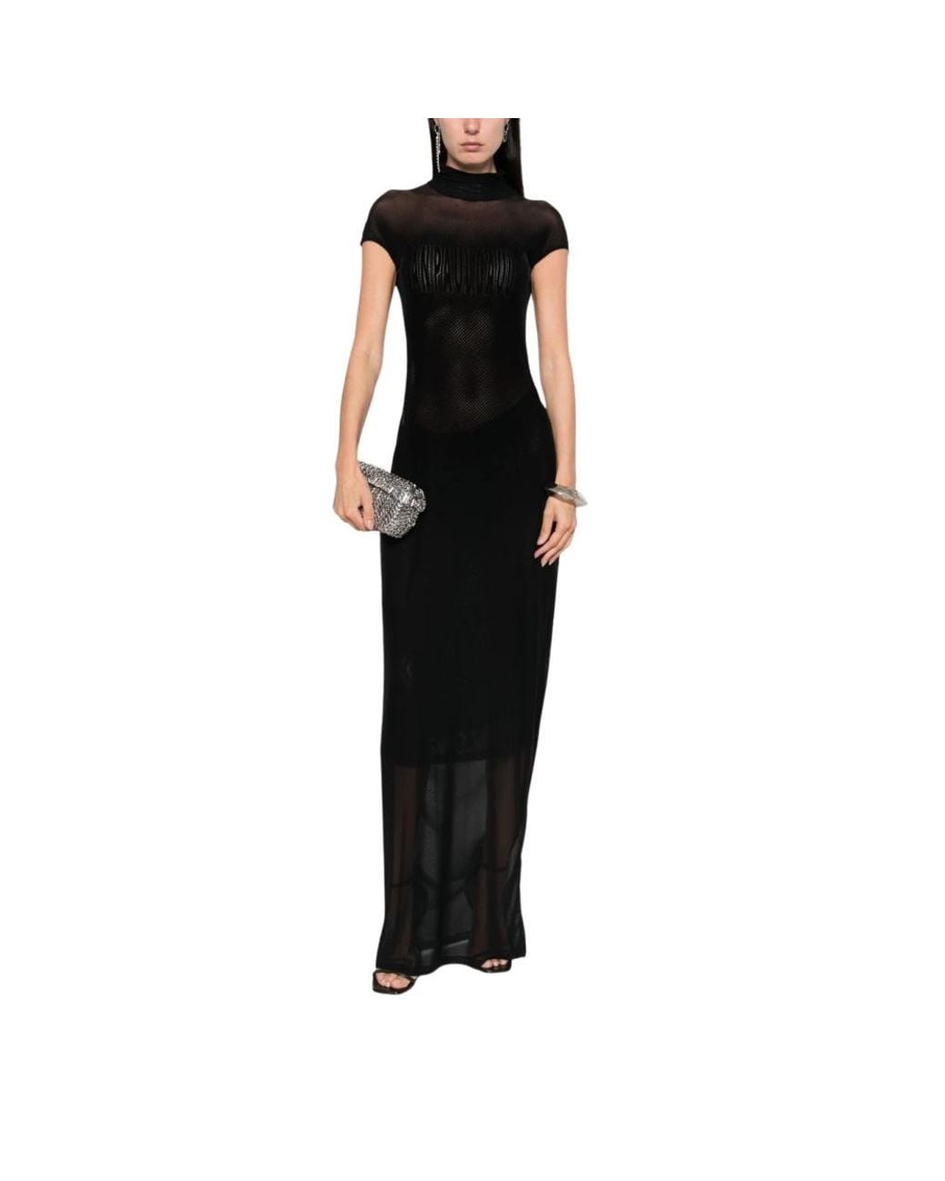 Jean Paul Gaultier Black Maxi Dresses