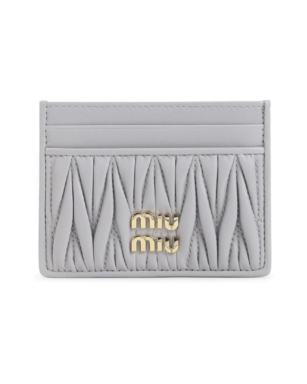 Miu Miu Gray Wallets & Cardholders