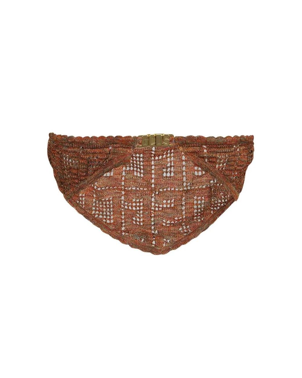Gcds Brown Sleeveless Tops