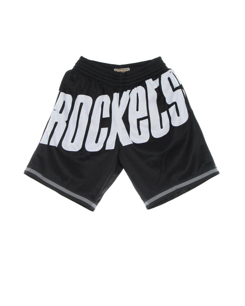 Mitchell & Ness Nba Big Face Basketbalshorts in het Black voor heren
