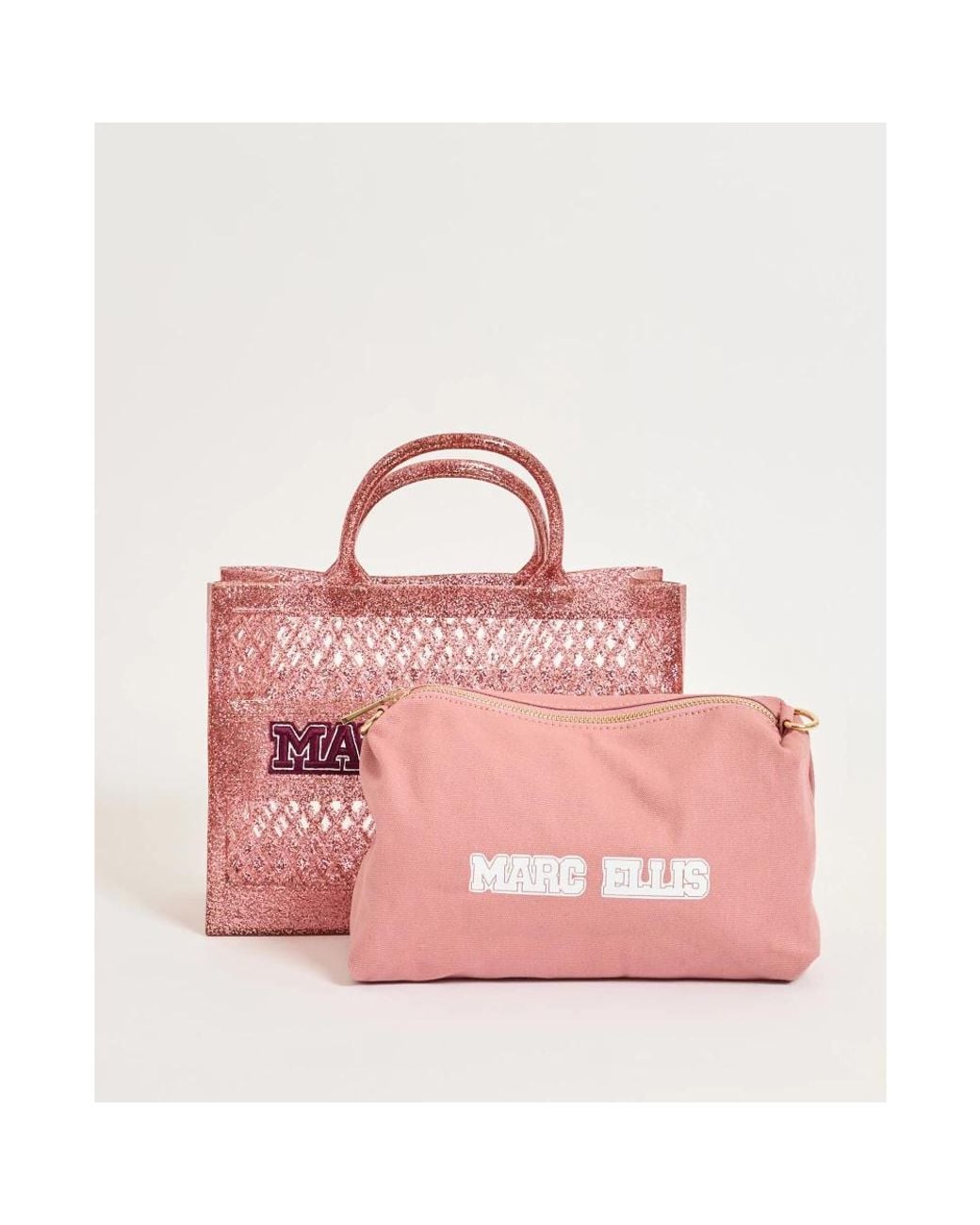 Marc Ellis Pink Shopping Bags