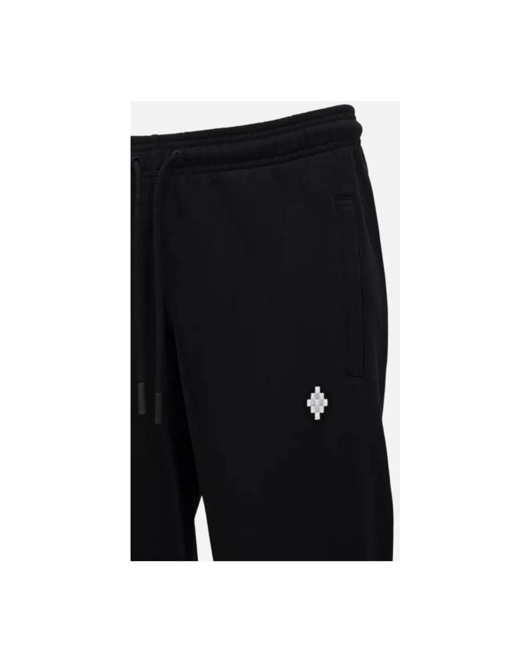 Marcelo Burlon Black Sweatpants for men
