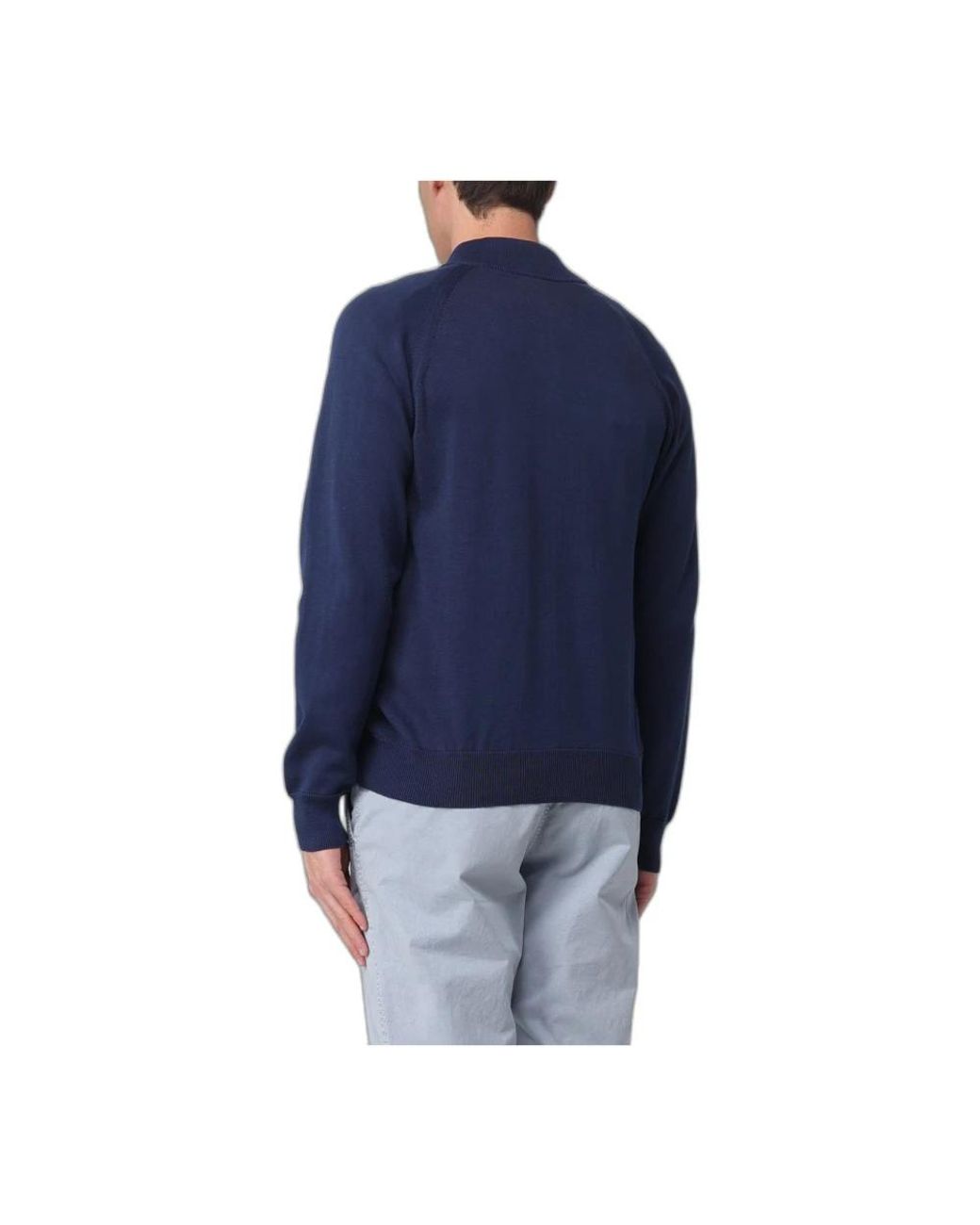 Cardigans Blauer de hombre de color Blue