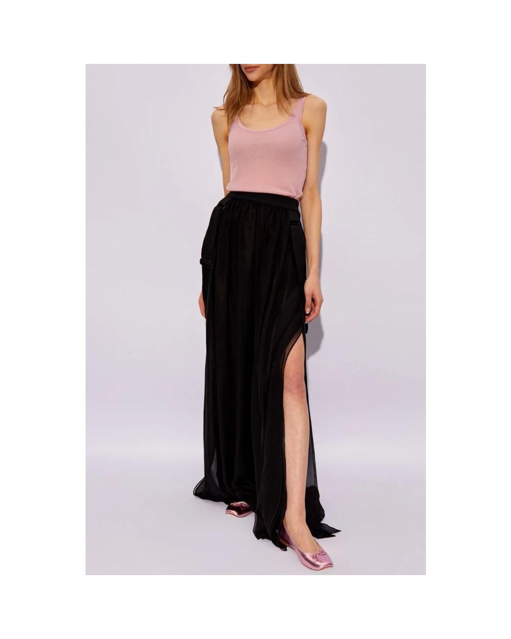 Max Mara Black Maxi Skirts