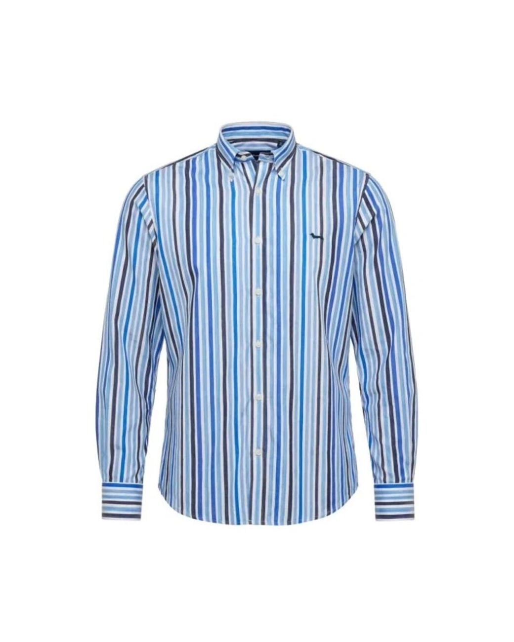 Harmont & Blaine Blue Casual Shirts for men