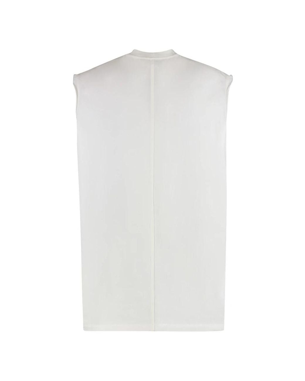 Rick Owens White T-Shirts for men