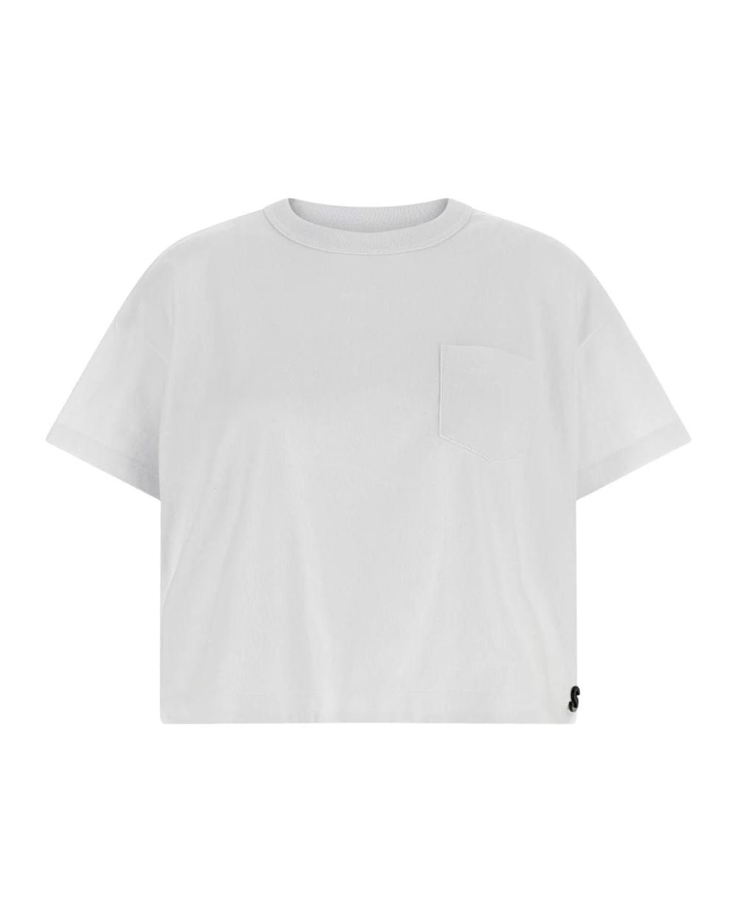 Sacai White T-Shirts