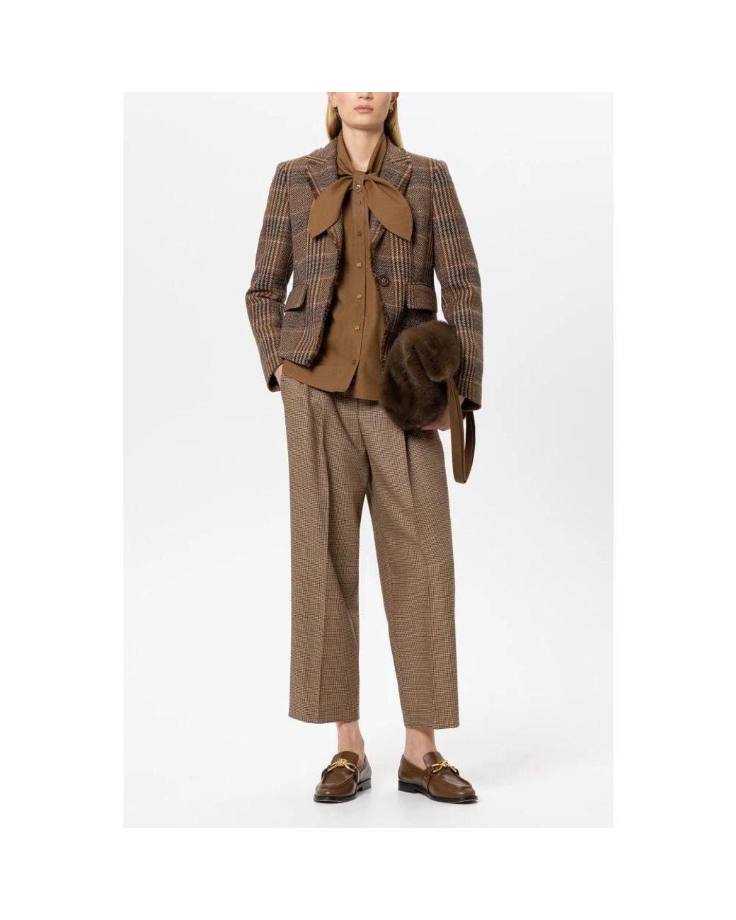 Luisa Cerano Brown Blazers