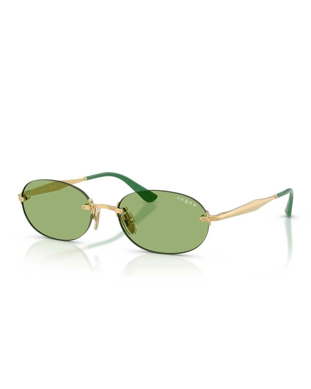 Vogue Green Sunglasses