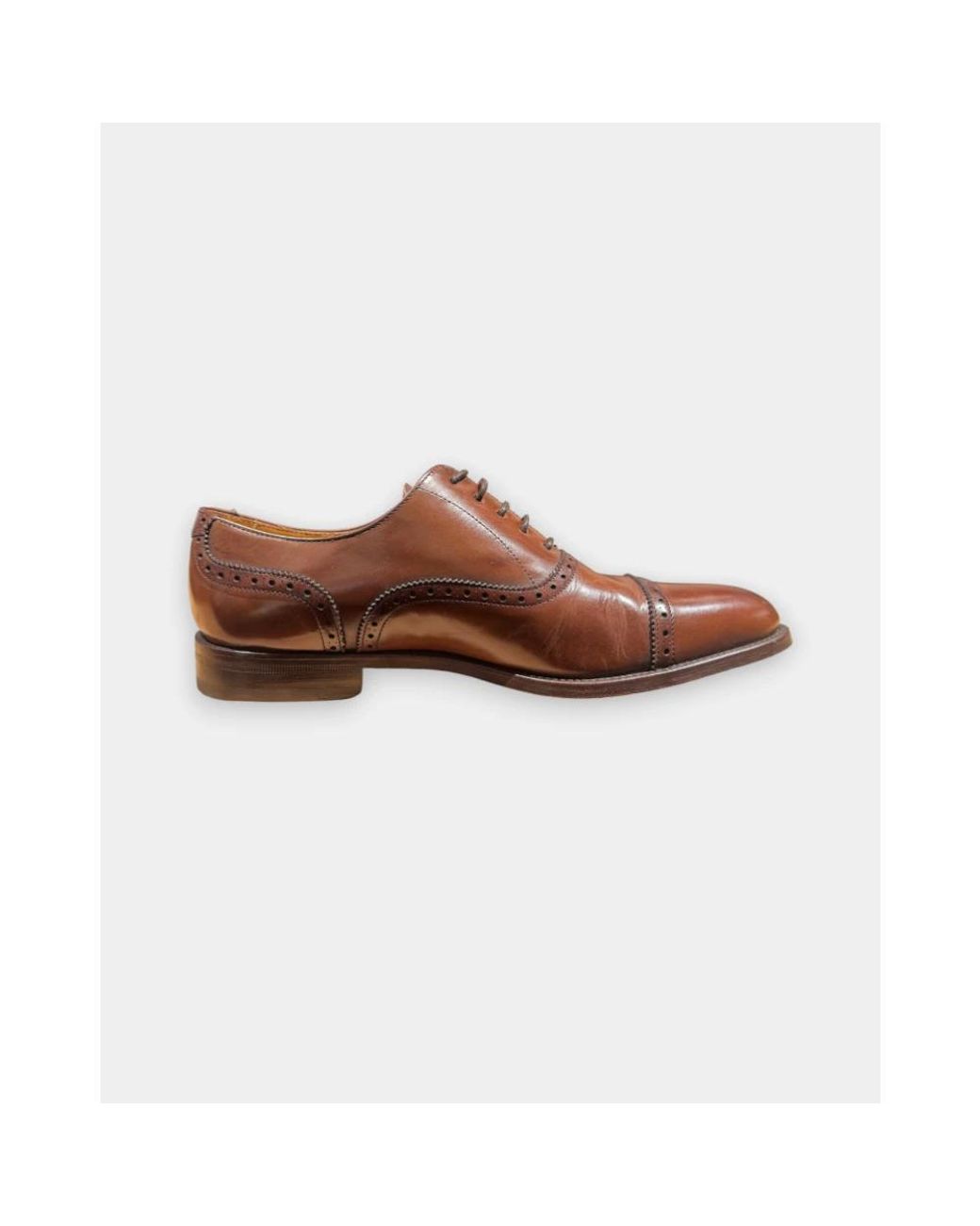 Calce Brown Dress Shoes for men