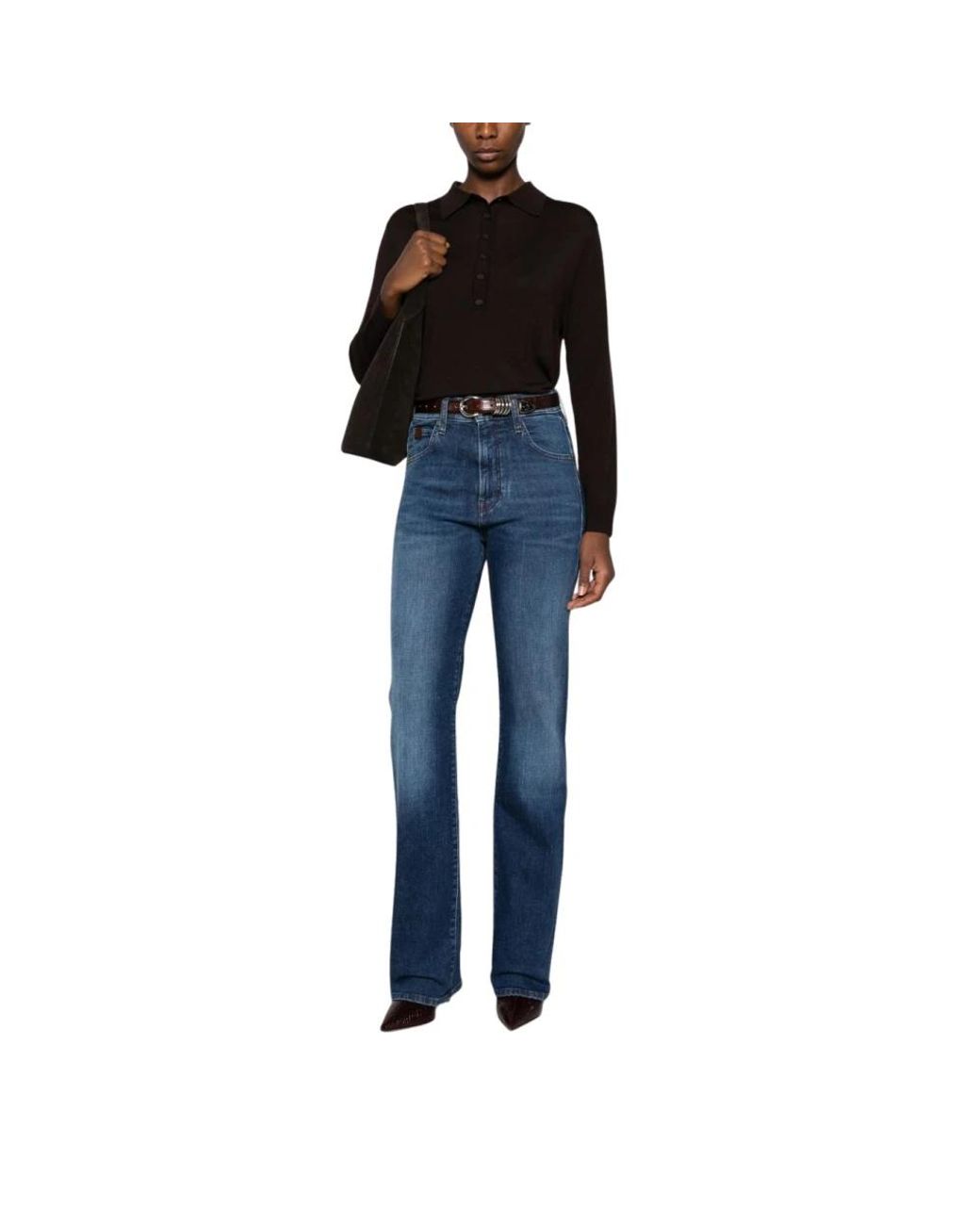 Jacob Cohen Blue Straight Fit Jeans