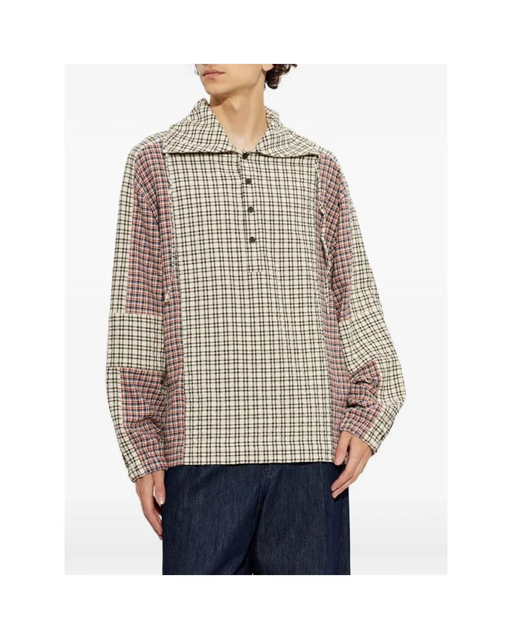 Dries Van Noten Gray Casual Shirts for men