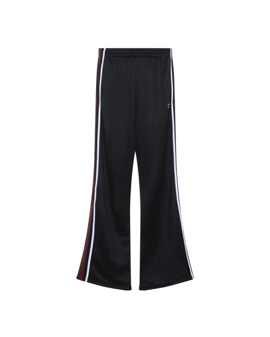 Martine Rose Black Wide Trousers for men