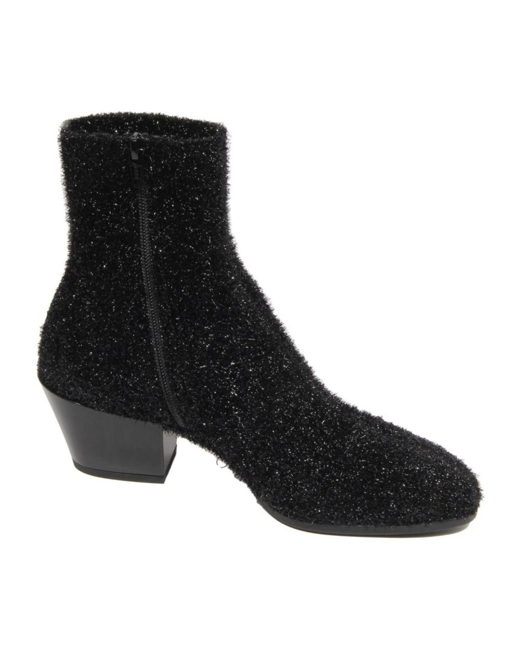 Hogan Black Heeled Boots