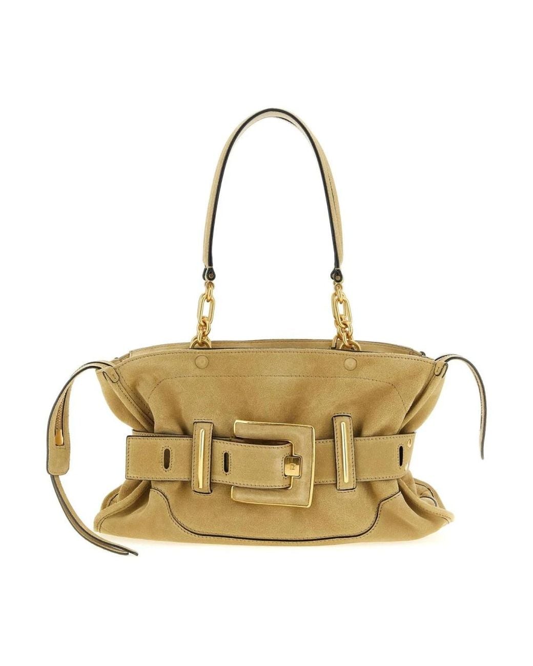 Balmain Metallic Shoulder Bags