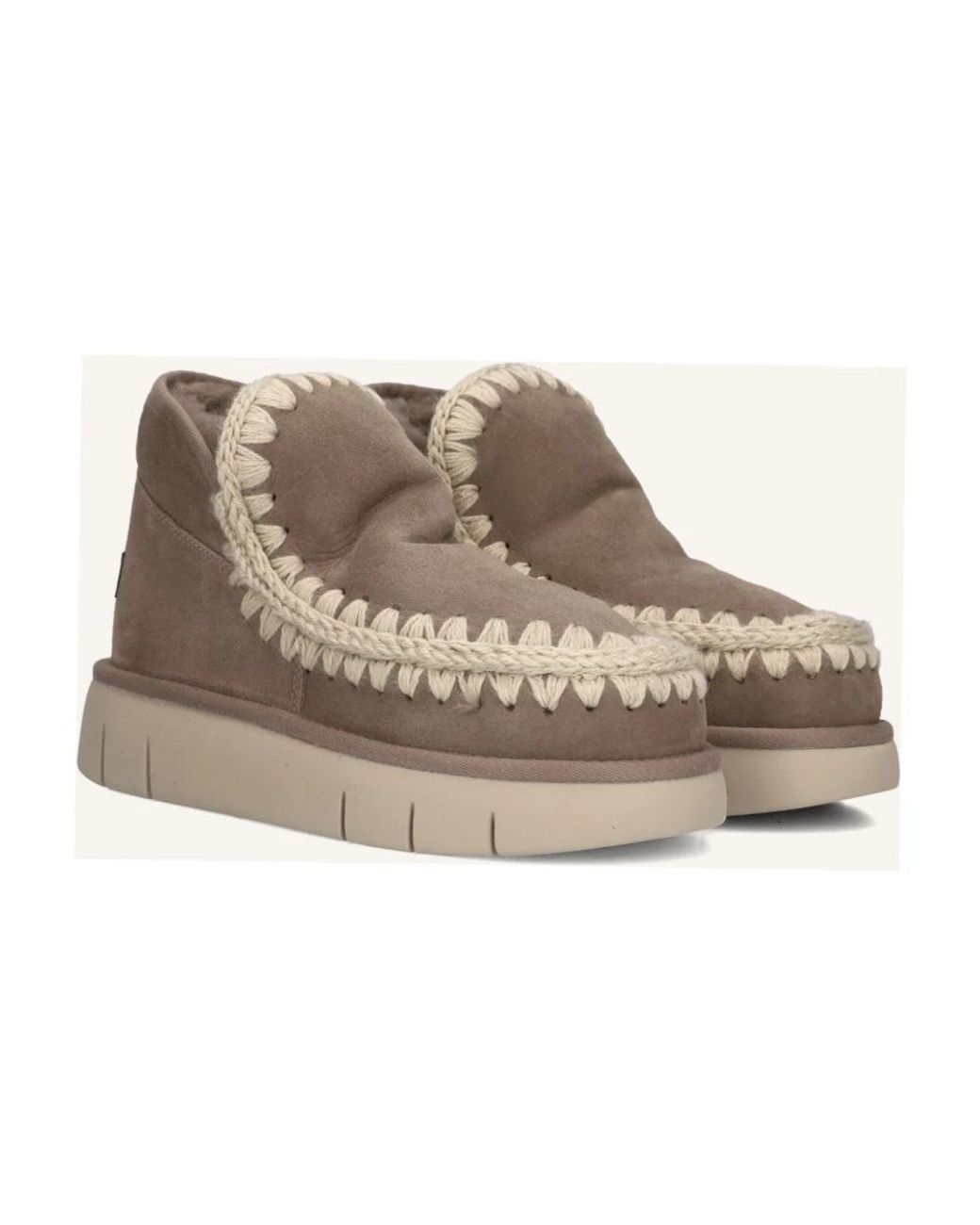 Mou Brown Winter Boots