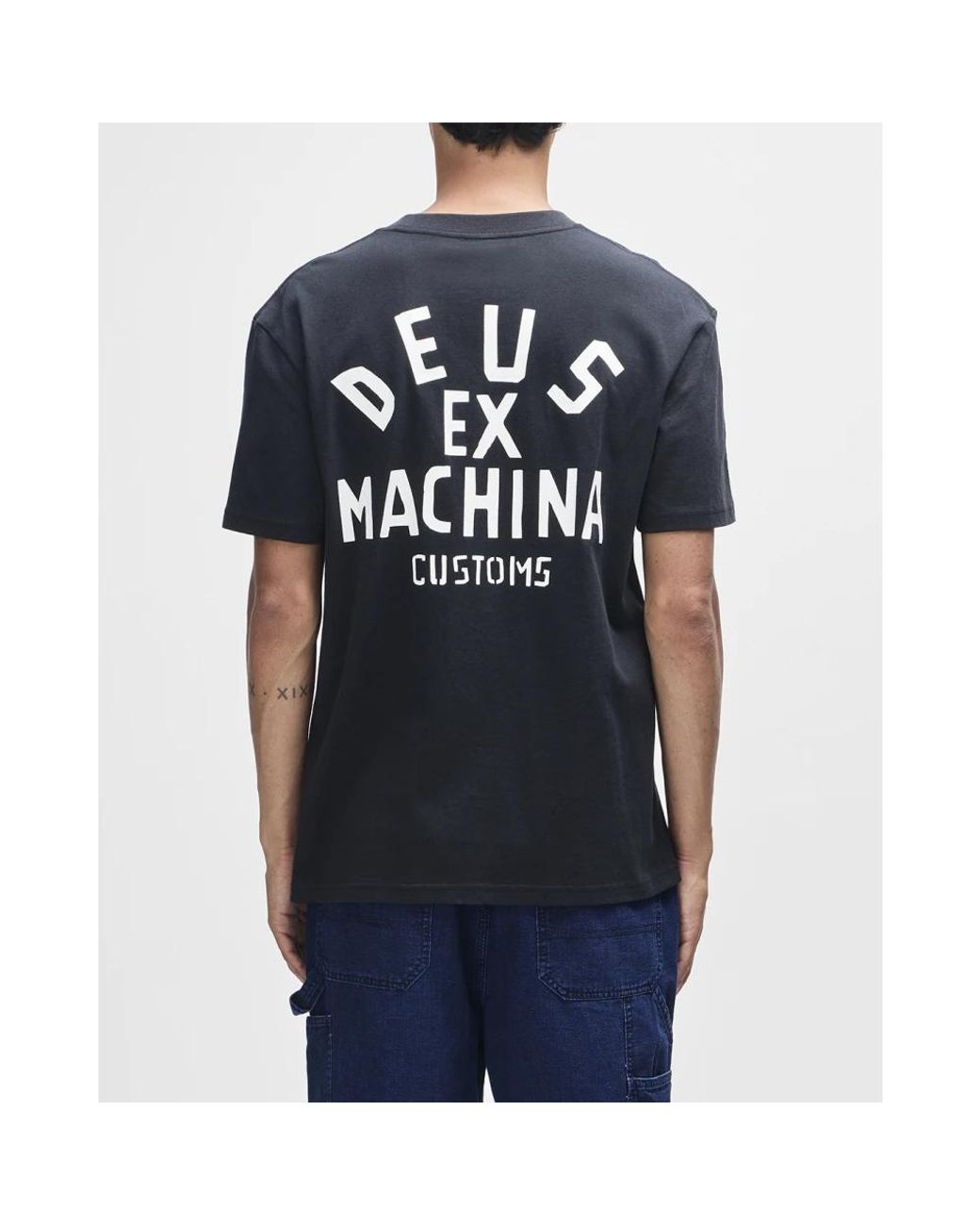 Deus Ex Machina Blue T-Shirts for men