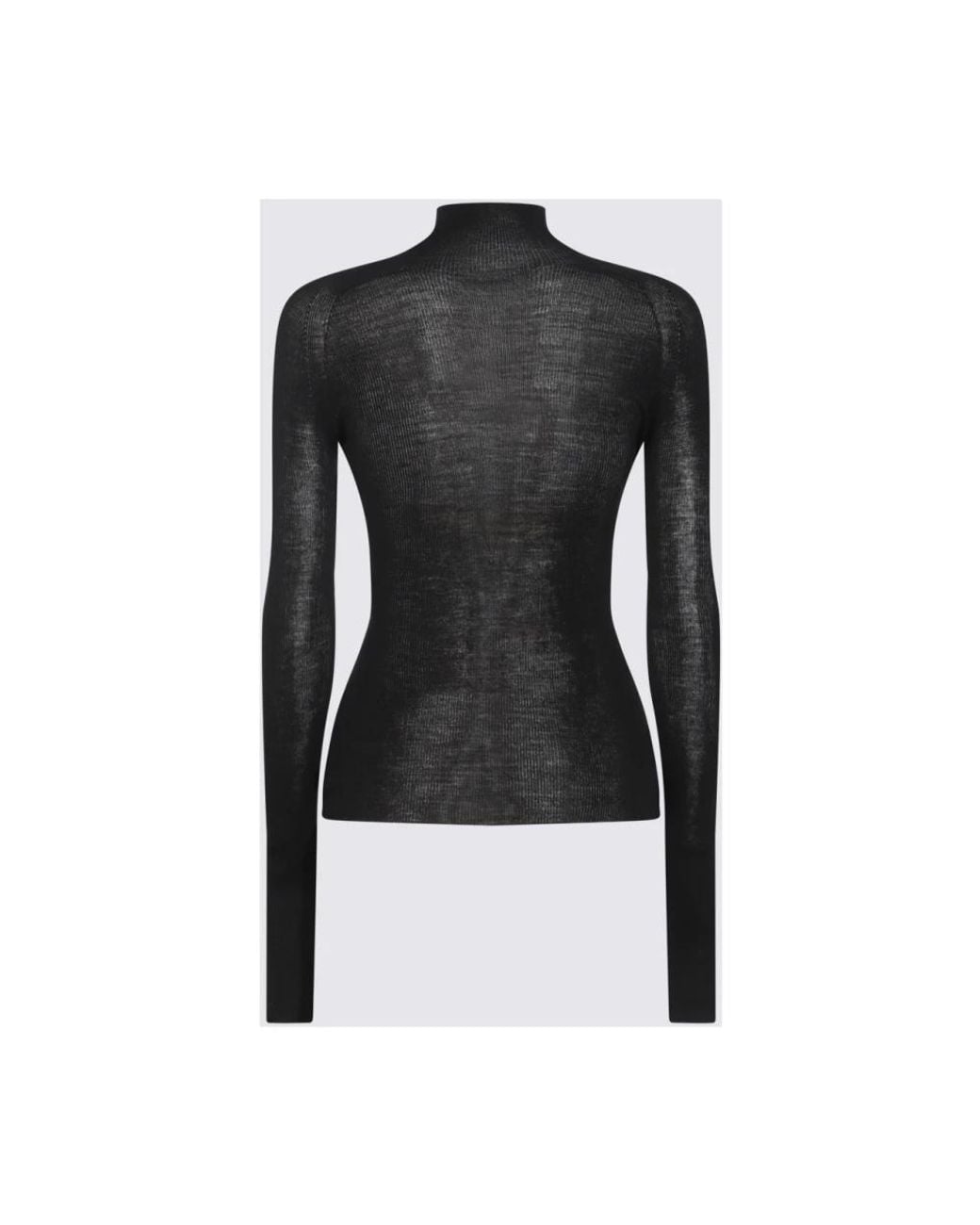 Versace Black Turtlenecks