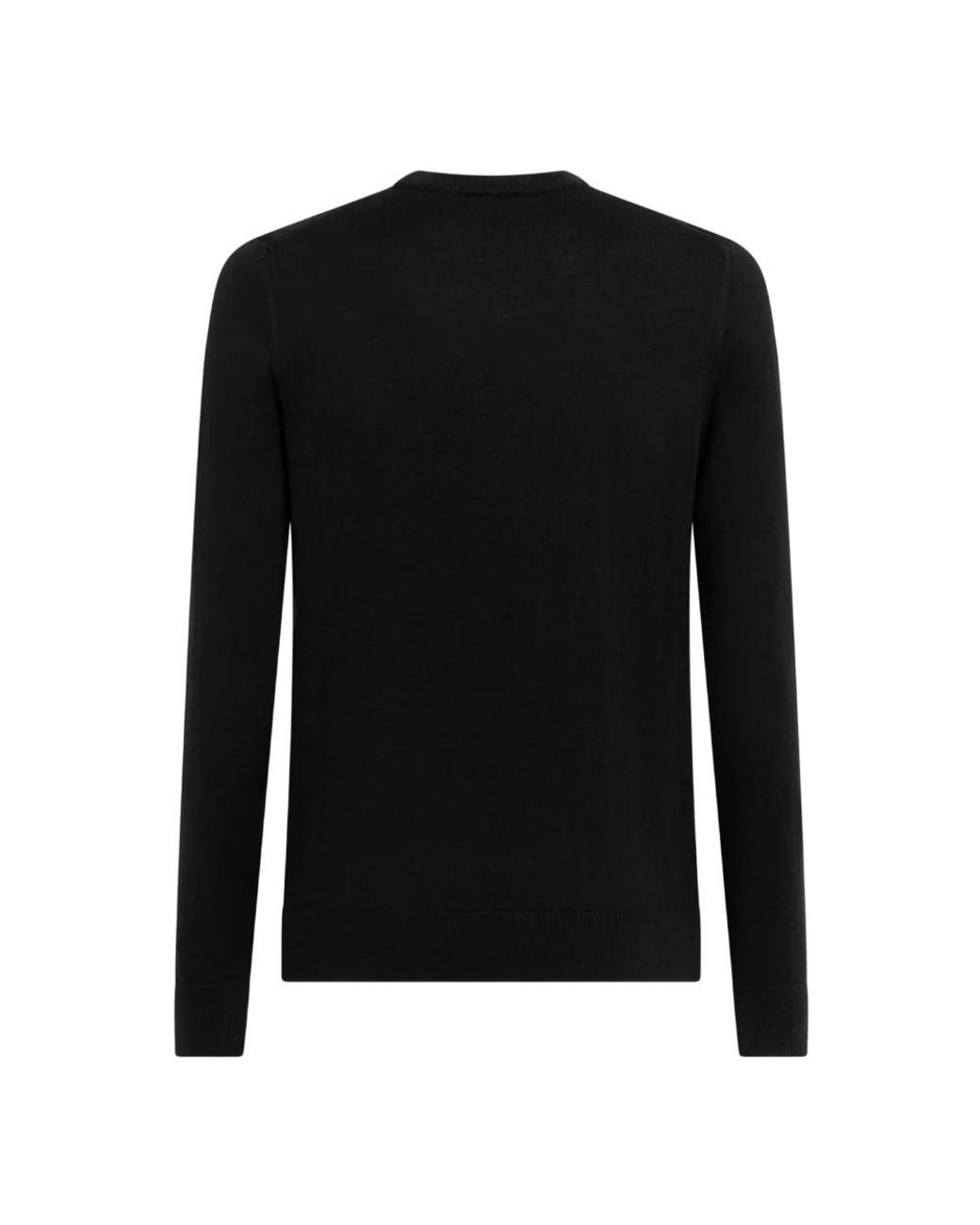 Alpha Industries Black Round-Neck Knitwear for men