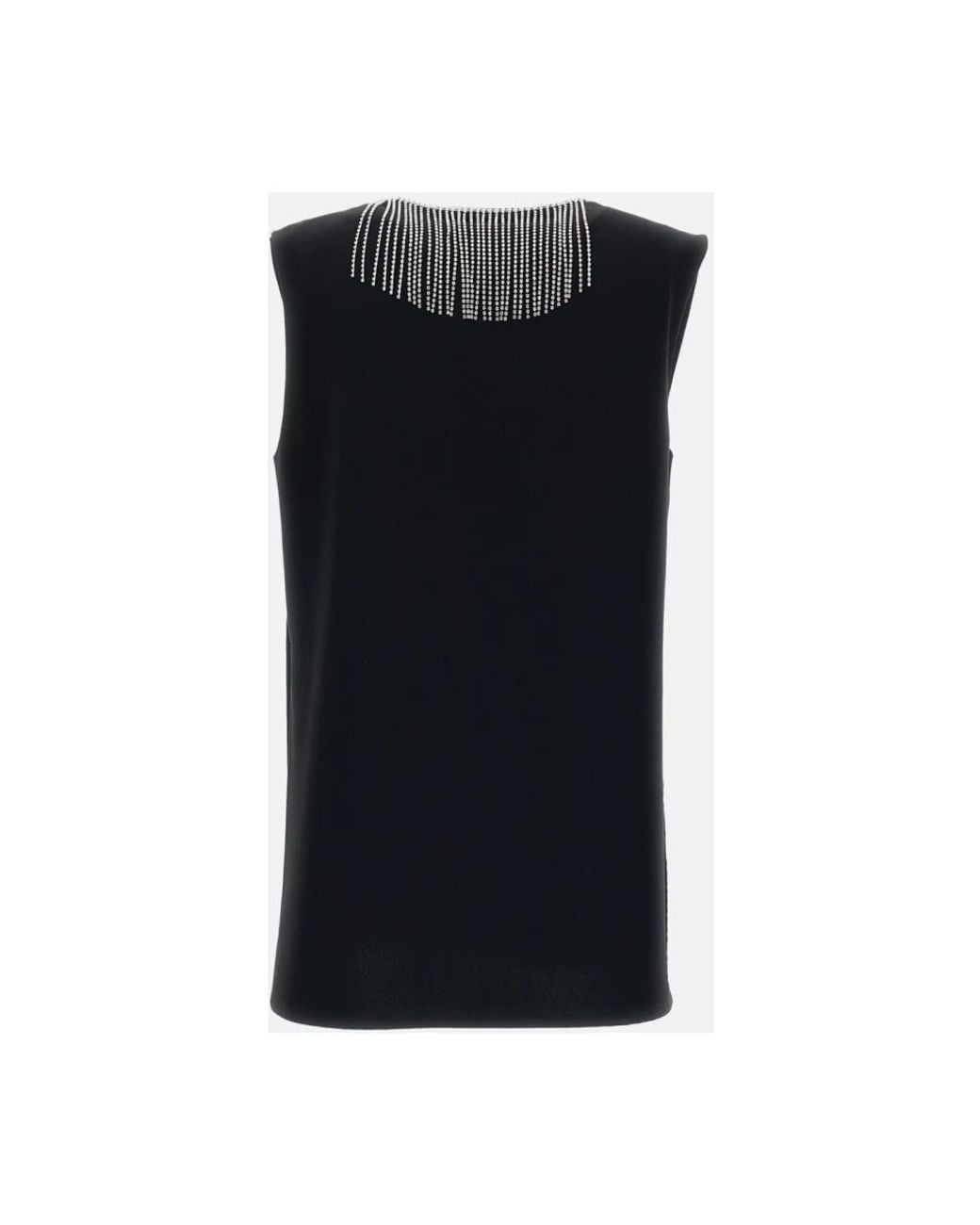 Sportmax Black Sleeveless Tops