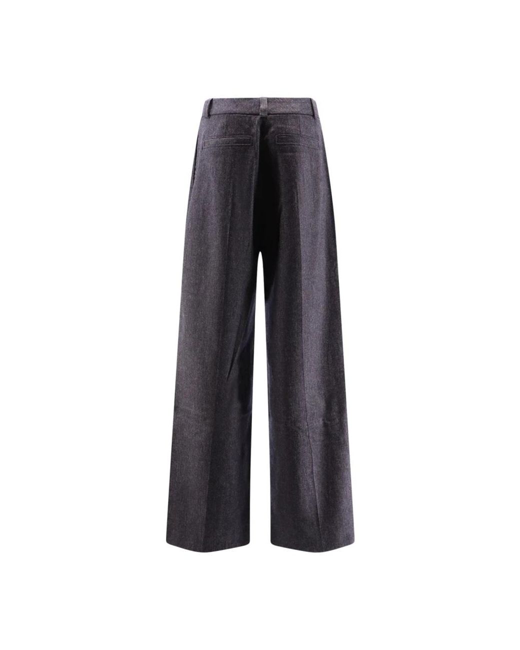 Boss Gray Wide Trousers