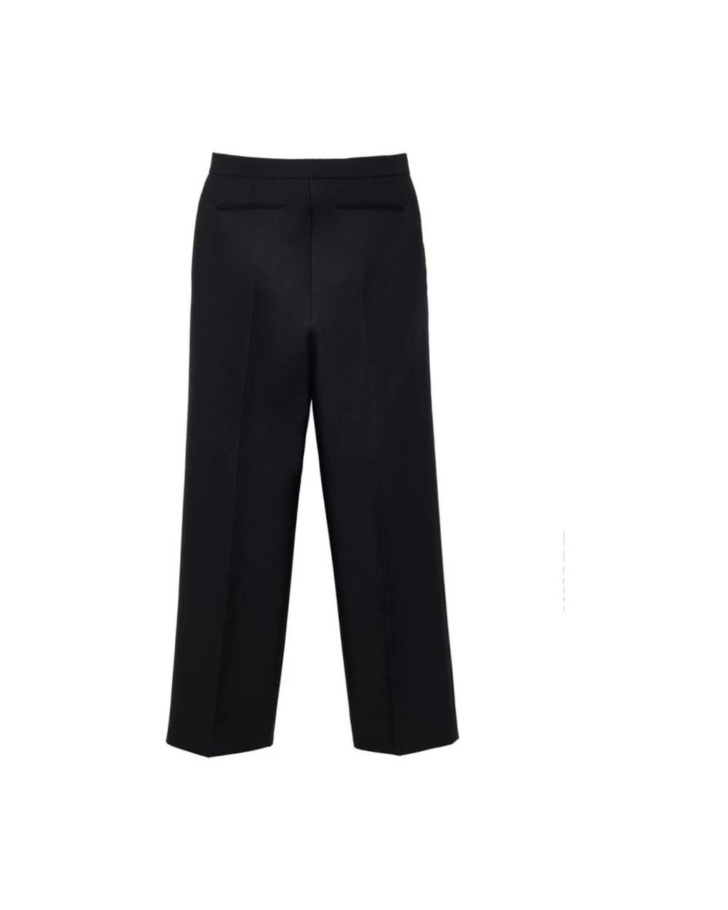 Gucci Black Straight Trousers