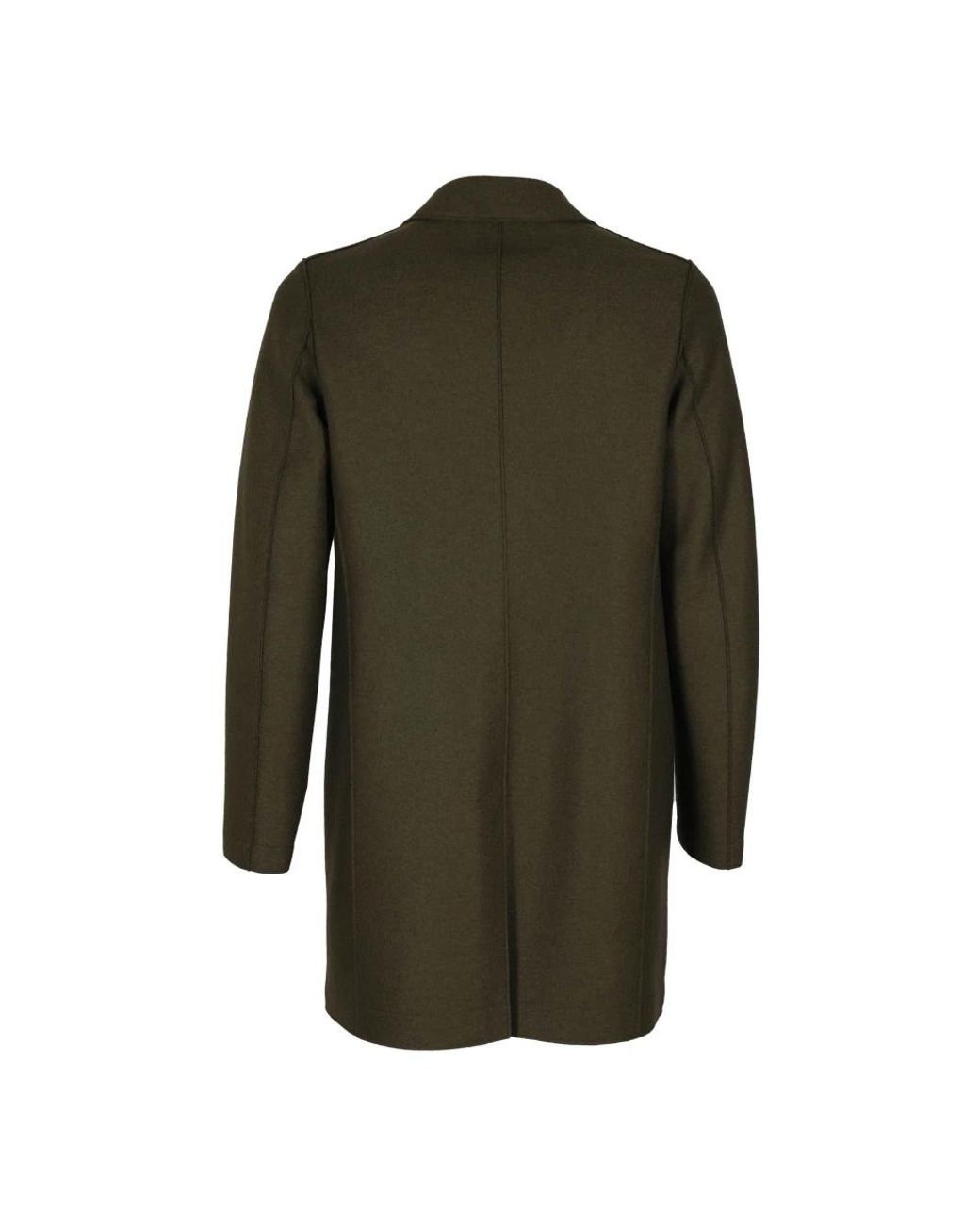 Harris Wharf London Green Single-Breasted Coats for men