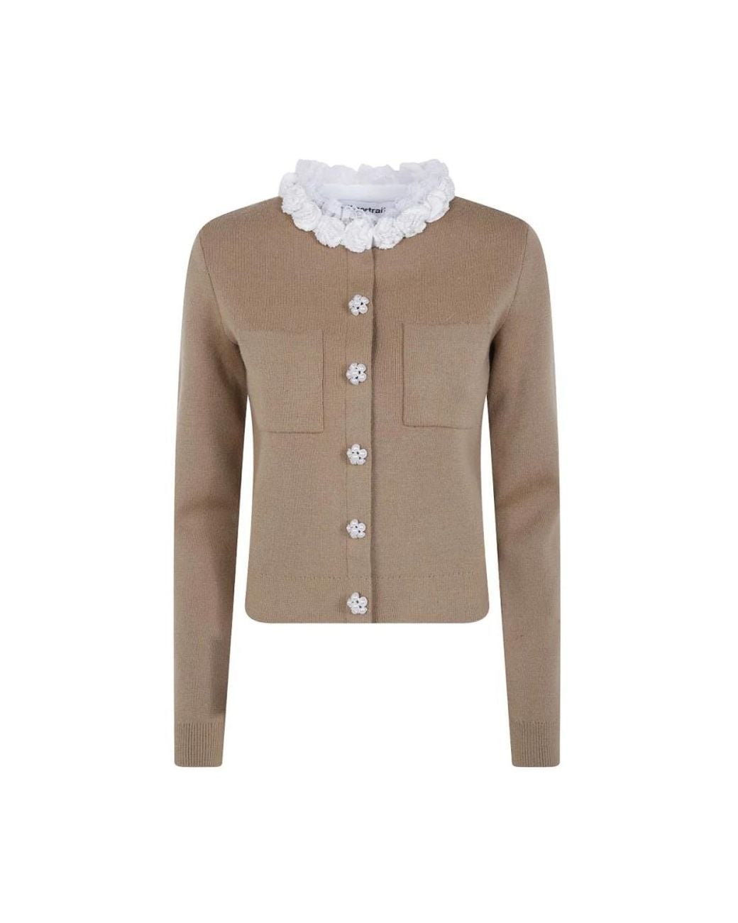 Cardigans Self-Portrait de color Brown