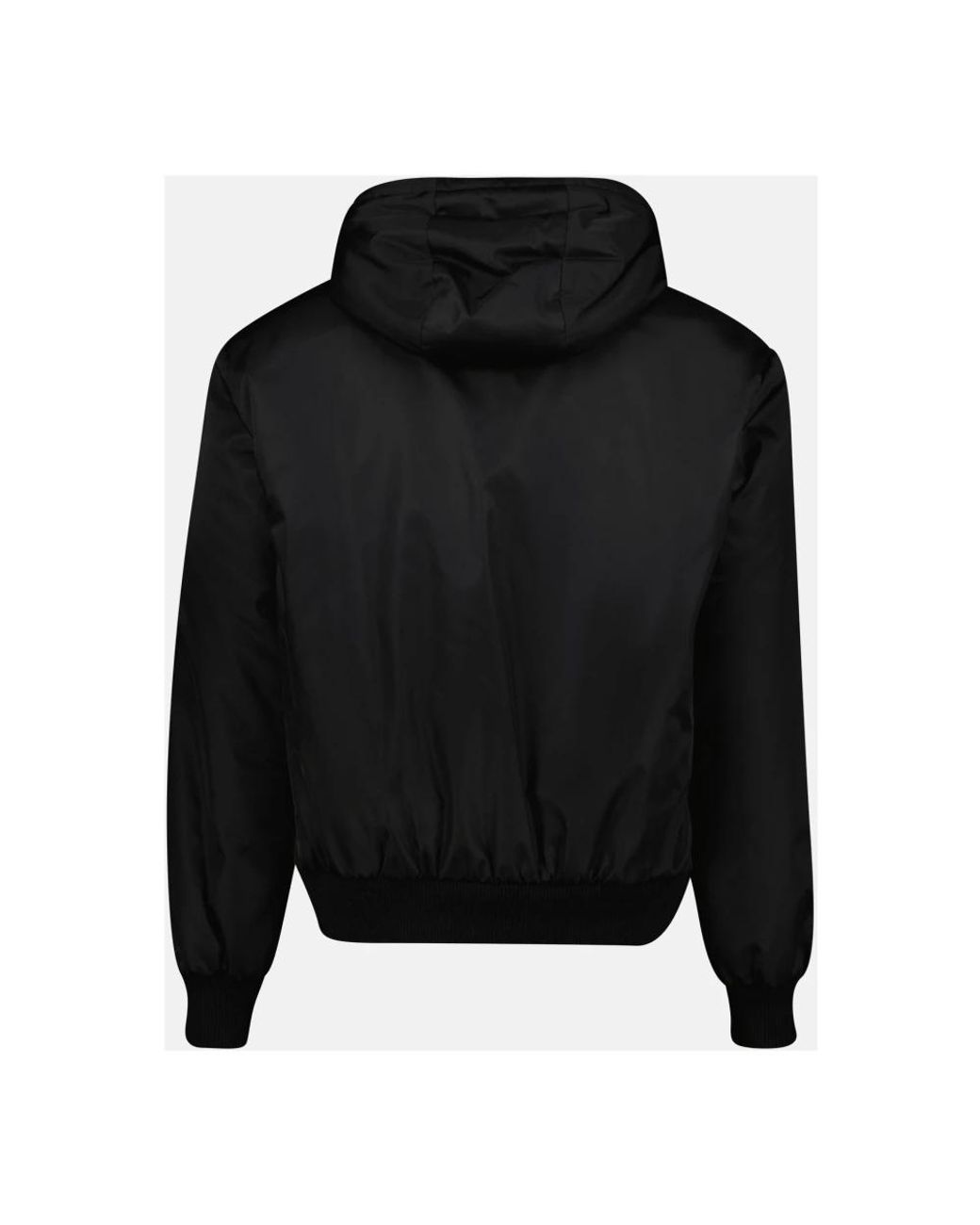 Prada Black Faux Fur & Shearling Jackets for men