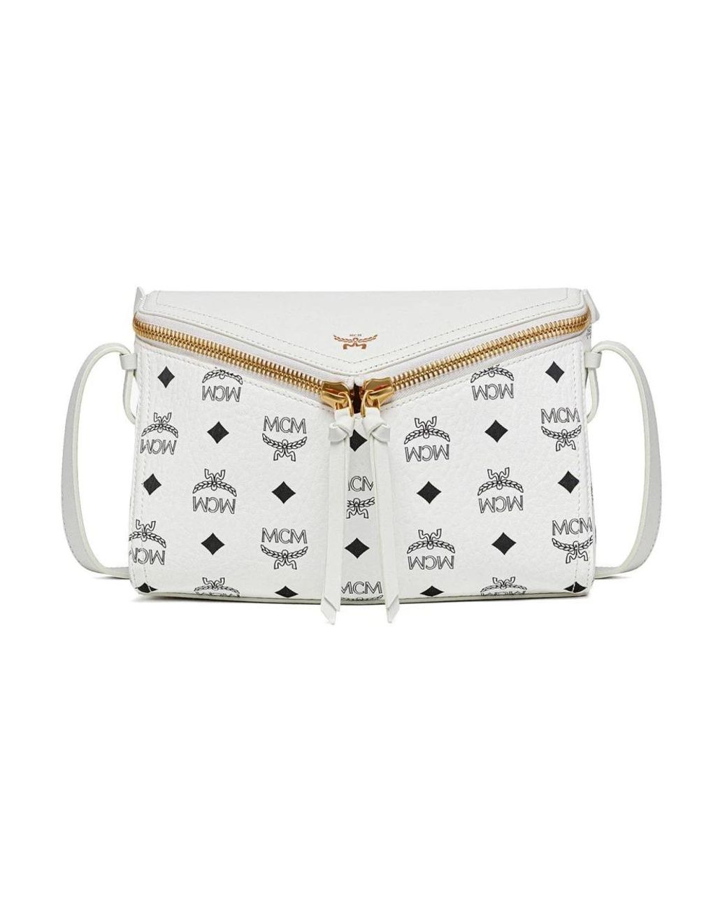 MCM White Shoulder Bags