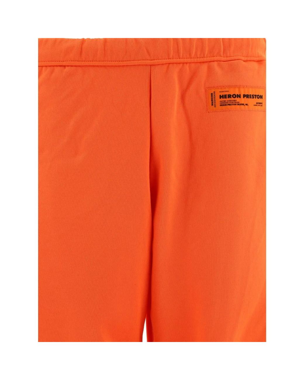 Heron preston orange sweatpants shop