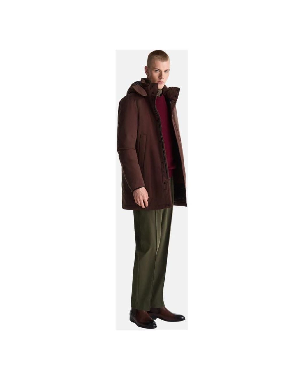 Peuterey Brown Winter Jackets for men