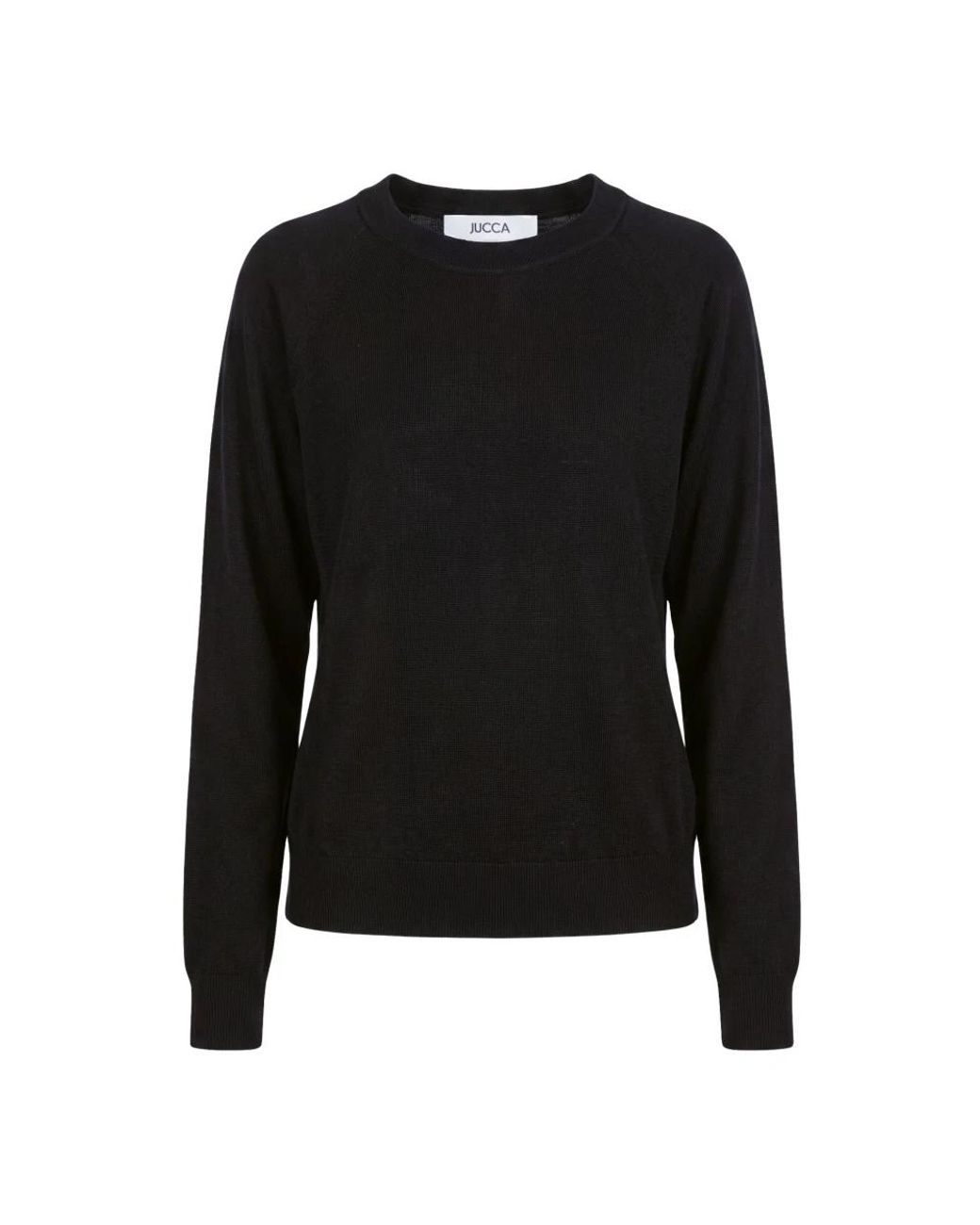 Jucca Black Round-Neck Knitwear
