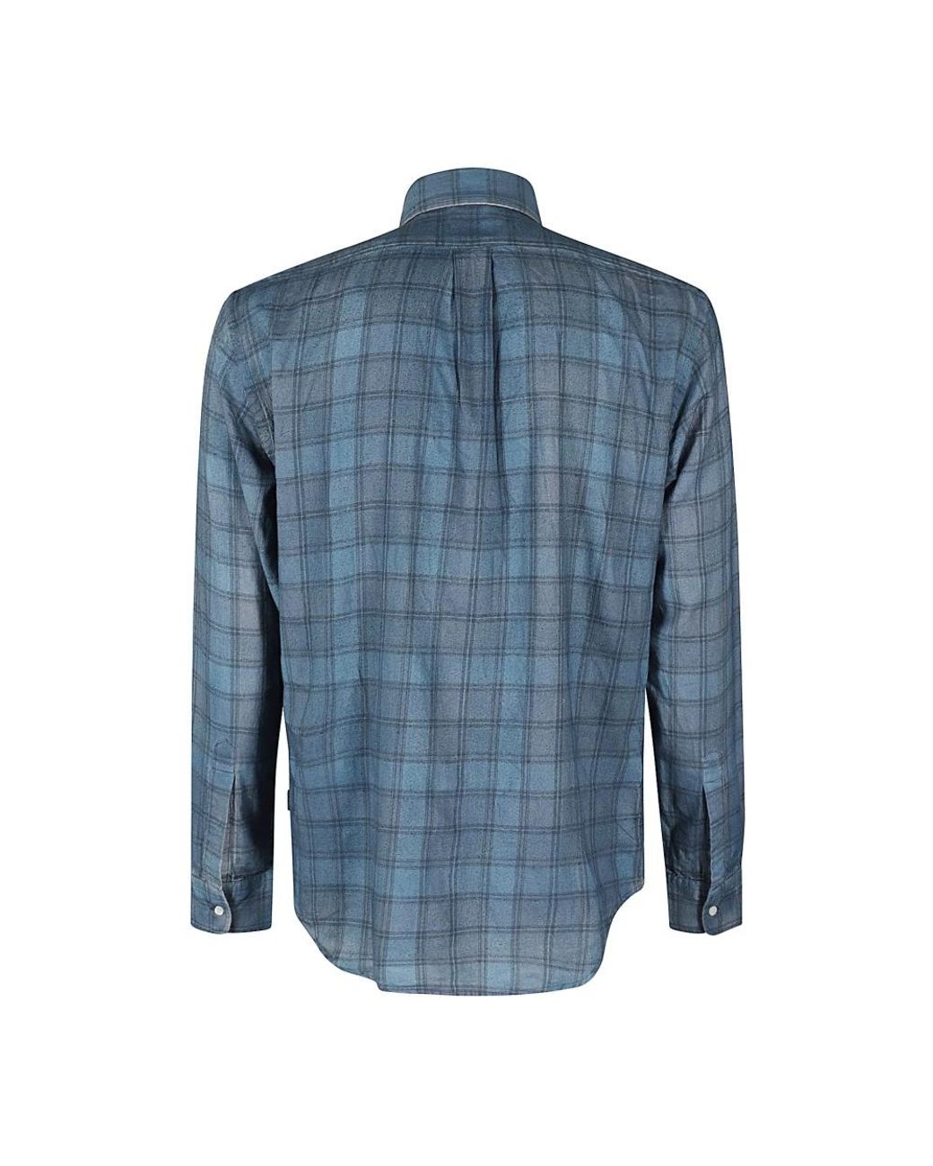 Aspesi Blue Casual Shirts for men