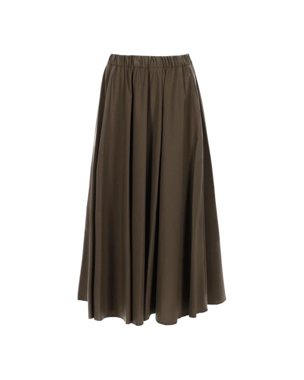 Aspesi Brown Midi Skirts