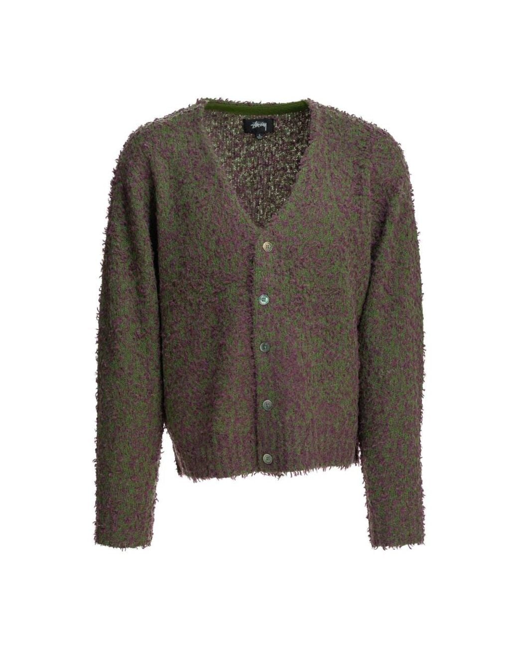 Stussy Green Cardigans for men